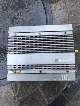 Xa-2104bp Sherwood Xa-2104 Vintage Two-mode Auto Sound Amplifier Untested