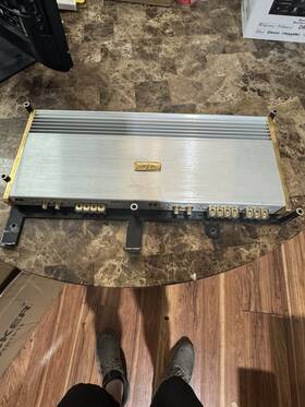 50.4x Sinfoni Amplitude 50.4 High End Made In Italy Amplifier Working. Used