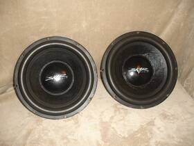 Skar Audio 1x-12d4 Set Of 2 12 Inch 500w Subwoofers