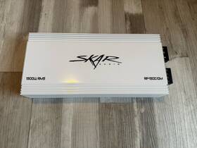 Rp-1500.1dm Skar Audio Rp-1500dm Used Monoblock Class D Amplifier Marine