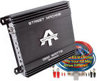 Sma13002 Autotek Auteotek Street Machine 1300 Watt 2-ch Class Ab Amplifier W-instal Kit 806576224358