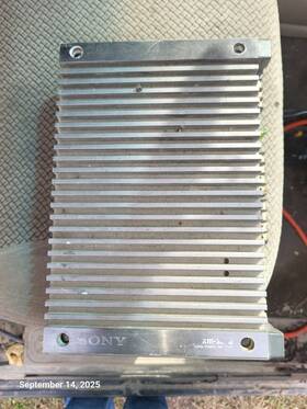 Xm-3050 Sony 0018594 Car Amp 4 Ch. Amplifier