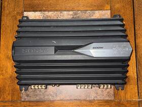 600w Sony 027242745124 Xplod Amplifier Vintage Car Amplifier- Tested Powerful