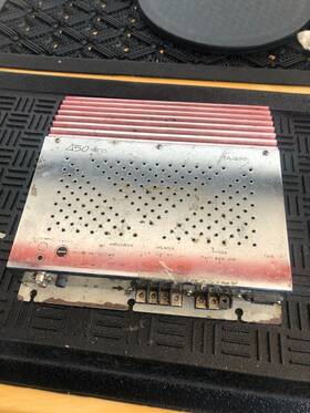 Ta-2001 Sony Vintage Automobile 450 Watt Amp - Read