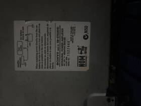 Xm-gtr3301d Sony Xplod Monoblock Class D Car Power Amplifier 1100w