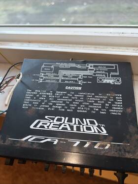Sca-710 Sound Creation Vintage Car Equalizer