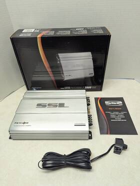 Psy2000.2 Sound Storm Psyclone Series 2-channel Mosfet Class A/b Bridgeable Amp