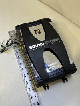 300w Sound Storm S302 Laboratories High Power Mosfet Car Stereo Amplifier
