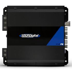 12001evops4 Soundigital Evops 1200.1-4 Ohm Monoblock 1200w Rms Subwoofer Mini Amplifier