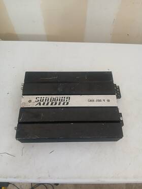 Soundown Audio Sah 150.4 Untested Car Amplifier For Repair Or Parts Only