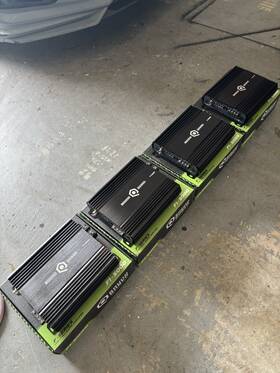 F1-5000 Soundqubed 556788 Monoblock 5000w Rms Subwoofers Bass Speakers Amplifier New