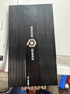 Sq-u1-8000 Soundqubed Soundquebed U1-8000 Subwoofer Amplifier