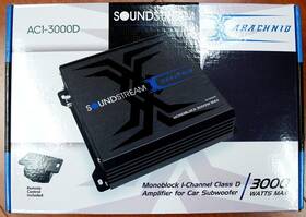 Ac1-3000d Soundstream Ac1.3000d Monoblock Class D Car Subwoofer Amplifier 3000 Watts 1 Ohm
