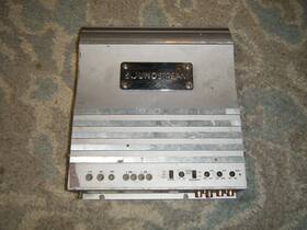 Ega2120 Soundstream Vintage Car Amplifier Amp 2003 Untested As Is