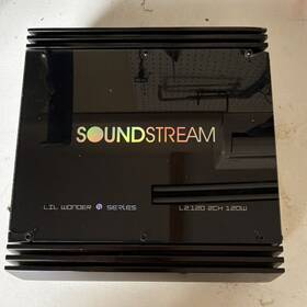 L2.120 Soundstream Lil Wonder Series 2-channel 120w Rms Car Audio Amplifier