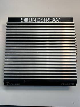 Pcx2.270 Soundstream Sound Stream Picasso Power Amplifier 2ch Good Working 270w