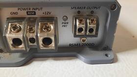 Rsm1.2000d Soundstream 2000 Watt Compact Class-d Monoblock Subwoofer Amplifier