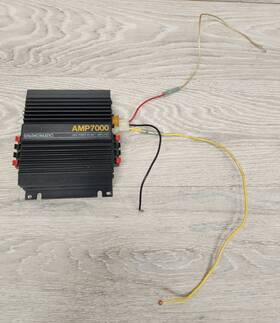Amp7000 Sparkomatic Amp 7000 Car Stereo 80w Amplifier Tested Working