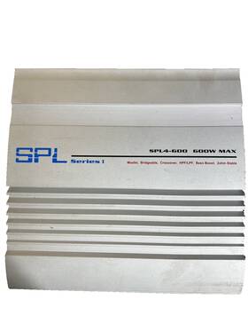 123452017 Spl 4 Channel Car Audio Amplifier Tested