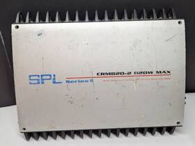 Crm820-2 Spl Series Iii Old School 2-ch Car Amplifier Amp Parts Non Functional