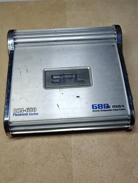 Dk4-680w Spl Dk4-680 Phantom Series Max Car Audio Amplifier Mosfet Bridgeable 2ohm
