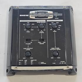 Ssl-sx210 Ssl 2-way Electronic Crossover With Subwoofer Level Control Model Sx210 Good