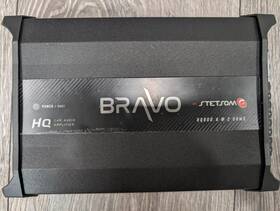 20676 Stetsom Bravo Hq 800 - 4 Channel 800w Rms Variable Crossover 2 Ohm