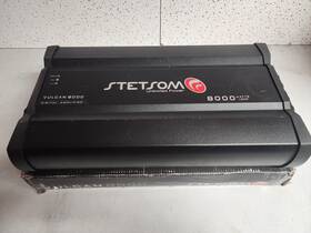 Stetsom 897748705525 Vulcan 8000 Amplifier 1-ohm Watts Rms Used Warranty Free Shipping