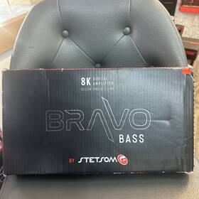Bravobass8 Stetsom Looks Amazing Like Never Been Use Bravo Bass 8k 1ohm With Warranty
