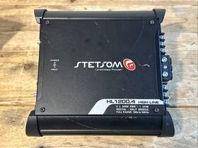 Hl1200.4 Stetsom 1200.4 Parts Only 2 Ohm 4 Channel Amplifier 1200 Watt Bad Capacitor