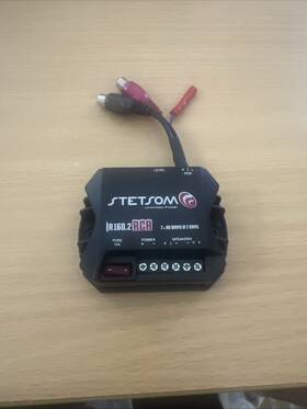 Ir160.2 Stetsom Rca 2 Channels Compact Digital Amplifier Iron Line Ohms
