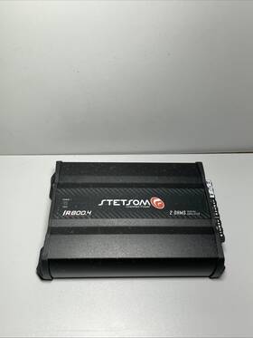 Ir800.4 Stetsom 2 Iron Line Ir 800.4 Amplifier Ohm 800w 4 Channel Car Audio Amp