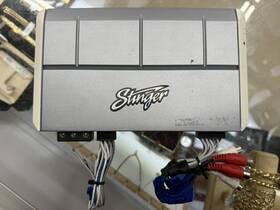 700w Stinger 609098826938 Spx700x4 Micro Amplifier 4-ch