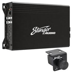 Mt15001 Stinger 609098902076 Audio Monoblock 1500 Watt Rms Car Subwoofer Amplifier With Remo