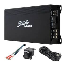 Mt-1000.5 Stinger Audio 1200 Watt 5-channel Car Amplifier Class D - Black