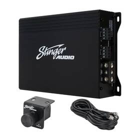 Mt-600.4 Stinger Audio 1000w 4-channel Car Amplifier Class D - Black