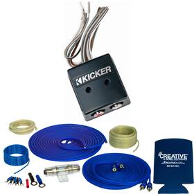 Stingerbdl210826-05 Stinger 8ga Copper 600w Amp Wiring Kit With Kicker 2-channel Line Output Conv