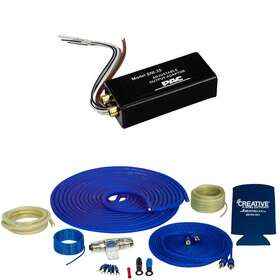 Stingerbdl210826-20 Stinger Ss1200xs 4ga Copper 1200w Complete Amplifier Wiring Kit With Pac Sni3