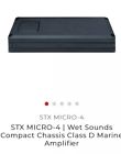 Micro-4 Stx Wet Sounds Compact Chassis Class Marine Grade Amplifier