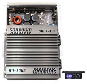 Salt-1.5 Sundown Audio 1500 Watt Rms Mono Amplifier 1-ohm Car Stereo Amp Remote