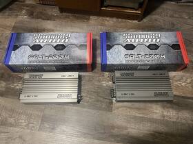 Salt-200.4 Sundown Audio Competition 4-channel Component Speakers Amplifier New