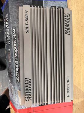 Salt-500.4 Sundown Audio Competition 4-channel Component Speakers Amplifier New