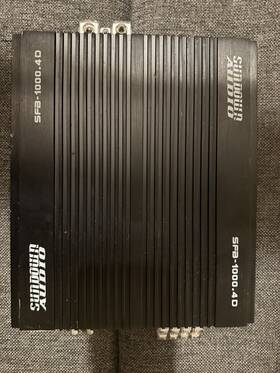 Sda-sfb-1000-4d Sundown Audio Sfb-1000.4d 4 Channel Class D Amplifier Car 1 Ohm Stable X4