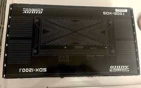 Sdx-1200.1 Sundown Audio Monoblock Compact Car Amplifier 1200 Watts Rms Class D