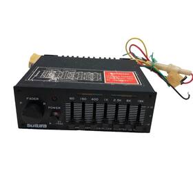 Sg-701 Sutura Vintage 7 Band Graphic Equalizer Booster Automotive Stereo Works