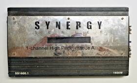 Ss1600.1 Synergy Series 1 Channel High Performance Car Amp 1600w