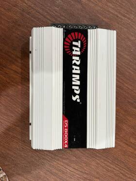 00183103001558 Taramps Ts 800x4 800w Rms 4-channel Car Amplifier Brazil