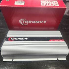 002022 Taramps Used Ts 1200x4 1200 Watts 2 Ohms Amplifier Class D Fast Free Shipping