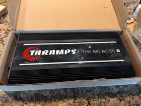 002068 Taramps The Big Boss 8 Bass Black Amplifier 0.5 2 Ohms 8000w Rms Rgb Effects
