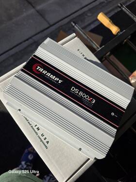 0468219 Taramps Ds 800x2 2 Channels 800 Watts Rms Ohms Full Range Car Audio Amplifier